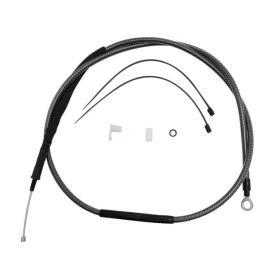 MAGNUM SHIELDING Polished Karbon Fiber Clutch Cable Harley Davidson FLD / FLS / FXCW / FXDWG / FXST / FXSTD 1450/1690 06-17 164.5cm
