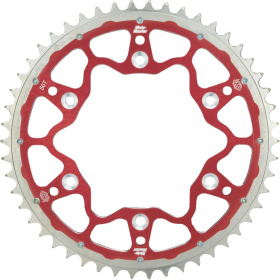 MOTO-MASTER Fusion Dual Rear Sprocket Red 520Suzuki DR / DR-Z / RM / RM-Z 125-450 81-26