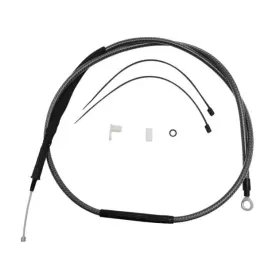 MAGNUM SHIELDING Polished Karbon Fiber Clutch Cable Harley Davidson FLD / FLS / FXCW / FXDWG / FXST / FXSTD 1450/1690 06-17 164.5cm