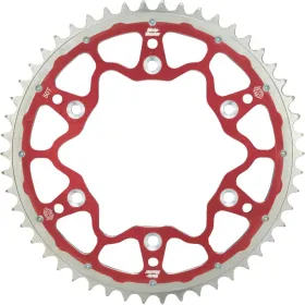MOTO-MASTER Fusion Dual Rear Sprocket Red 520Suzuki DR / DR-Z / RM / RM-Z 125-450 81-26
