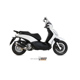 MIVV Urban Full Exhaust System Piaggio Beverly 125