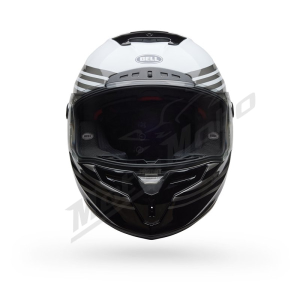 BELL Race Star DLX Flex Helmet - Dash Gloss White/Black