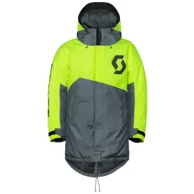 Scott paltas Warm-Up pilka/neon yellow 