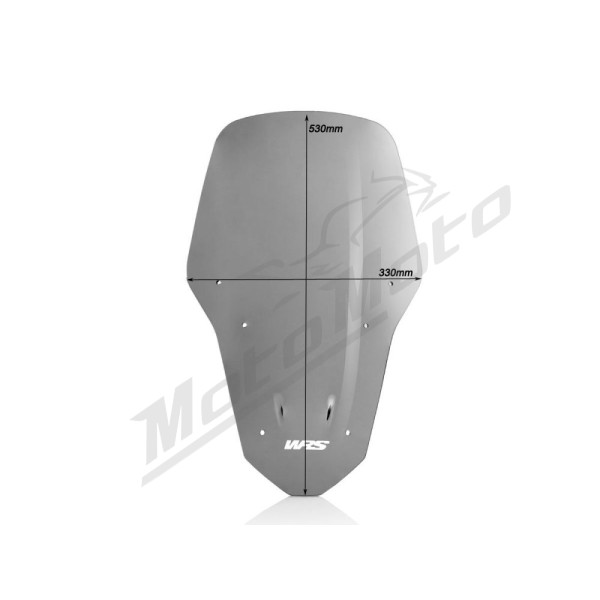 WRS HO005F ADVENTURE Priekinis stiklas Lengvai Tamsintas Honda CRF 1000L/LD 16-19