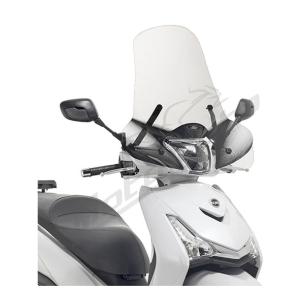 KAPPA Windshield transparent SYM / Piaggio / Kymco 125-300 19-23