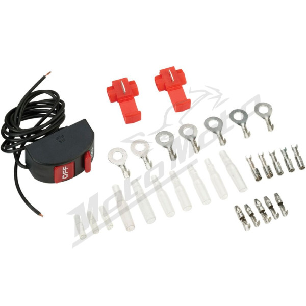 MOOSE OFFROAD Universal On/Off Flat Mount Toggle Switch