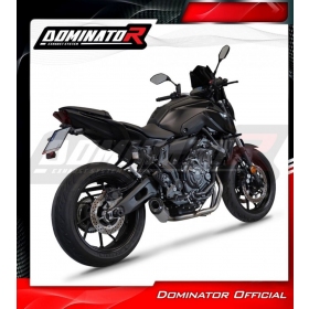 Duslintuvo kompl. Dominator HP8 Titanium + dB killer Yamaha MT 07 2021 - 2023