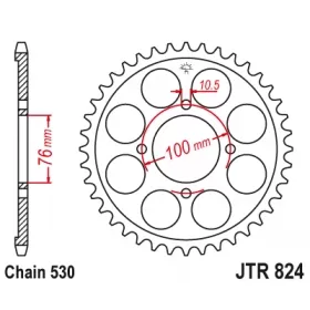 Rear sprocket JTR824