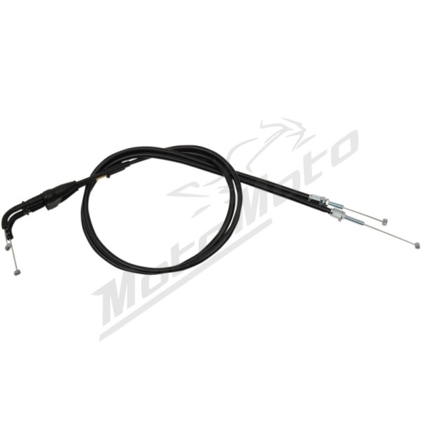 MOOSE OFFROAD Black Vinyl Throttle Cable Kawasaki KX 250F 17-19