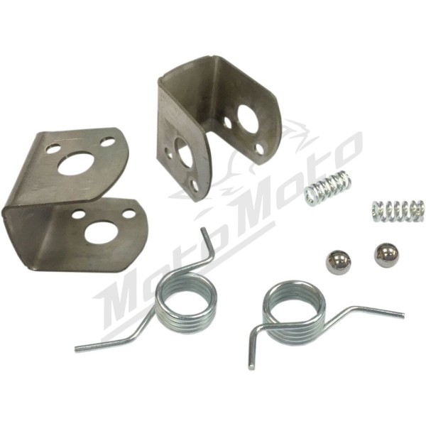 DRAG SPECIALTIES Passenger Peg Hardware Set Harley Davidson FLSB / FXBB / FXBBS / FXBR / FXBRS 1750-1923cc 18-24