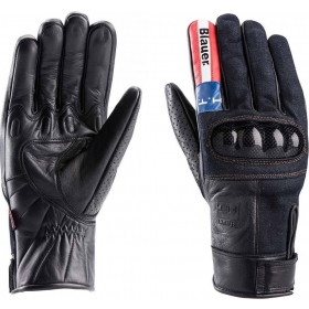 Blauer Combo Carbon Denim USA genuine leather / denim gloves