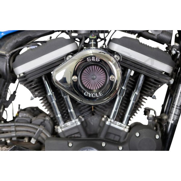 S&S CYCLE Air Stinger Stealth Air Cleaner Kit Harley Davidson XL 883-1200cc 07-22