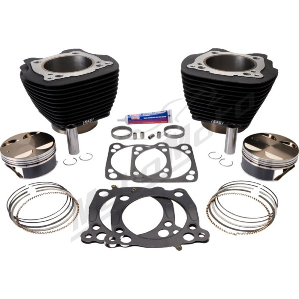 S&S CYCLE Big Bore Cylinder Kit Harley Davidson FLDE / FLFB / FLHC / FLHR 1750cc 17-19