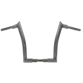 FAT BAGGERS INC. Pointed Top Handlebar Chrome 89x35.5cm Harley Davidson FLFBS / FLTRX / FLTRXSE / FXBR 1923-1977 23-25