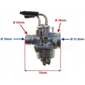 Carburetor 13mm YAMAHA / MINARELLI (Manual choke)