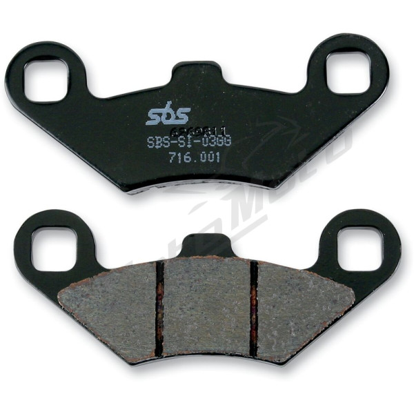 SBS ATS All-Terrain 716ATS Sintered Brake Pads Polaris ATP / Big Boss / Hawkeye / Magnum / Outlaw / Predator / Ranger / Scrambler / Sport / Sportsman / Xplorer 250-500cc 89-14