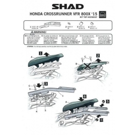 TOP CASE HOLDER HONDA CROSS RUNNER 800cc 2015-2021