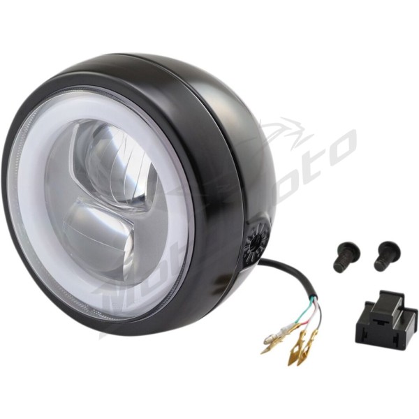 DAYTONA CAPSULE120 Universal Headlight 120mm (side mount)