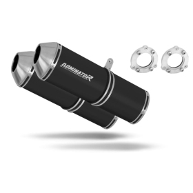 Suzuki SV 1000 S 2003-2007 Exhaust Silencer Muffler OVR BLACK + dB killer