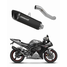 Yamaha YZF R1 1000 RN09 2002-2003 duslintuvas HP6 BLACK + dB killer