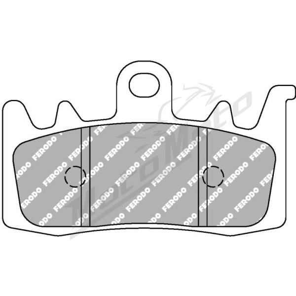 Ferodo brake pads Ceramic-CPRO APRILIA RS 660 2020-2022