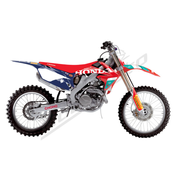 Blackbird Racing Replica Team Grafikos kompl. Honda CRF 450cc 09-12