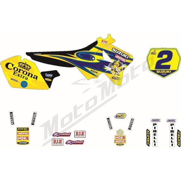 TECNOSEL Graphics KIT Suzuki RM 125-250cc 01-08