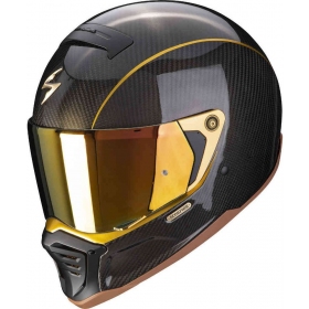 Krosinis / Caferacer šalmas Scorpion EXO-HX1 Carbon SE Solid Gold