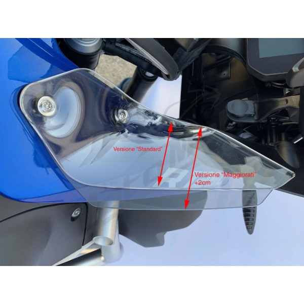 WRS BM043T Vėjo deflektoriai Skaidrūs BMW R1200GS ABS 13-24