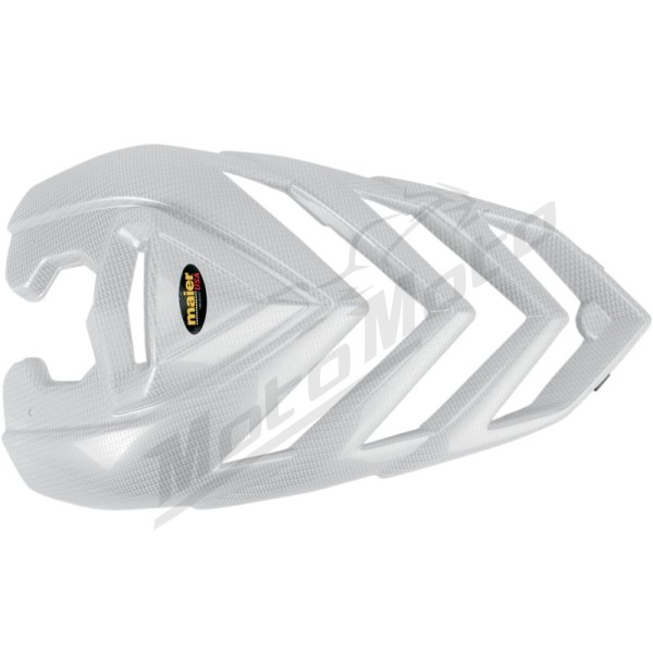 MAIER Replacement Hood White Carbon Fiber Yamaha YFM 700R 06-08