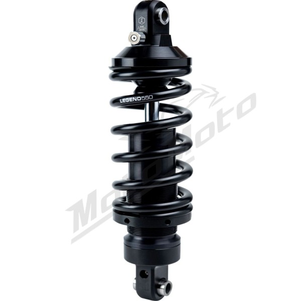 LEGEND SUSPENSION REVO-A  Heavy Duty Adjustable Softail Coil Suspension Harley Davidson FLDE / FLFB / FXBB / FXBR / FXST 1750/1923 18-24