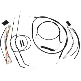 MAGNUM SHIELDING XR Handlebar Installation Kit Black 25.5/30.5cm Harley Davidson XL 883/1200 07-13