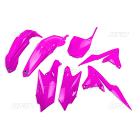 UFO Plastikų kompl. rožinis Yamaha YZF 250-450 17-18