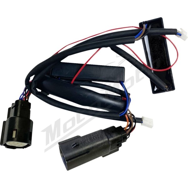 CUSTOM DYNAMICS Run/Brake/Turn Lighting Accessory Adapter Harley Davidson FLHX / FLTRX 1584-1690cc 10-13