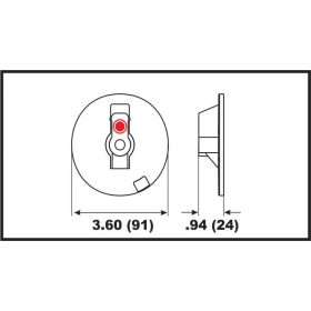 Perf anods variklio tvirtinimo dalis Mercury/Mercruiser