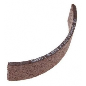 Brake shoe lining JAWA 138,5x35x4mm