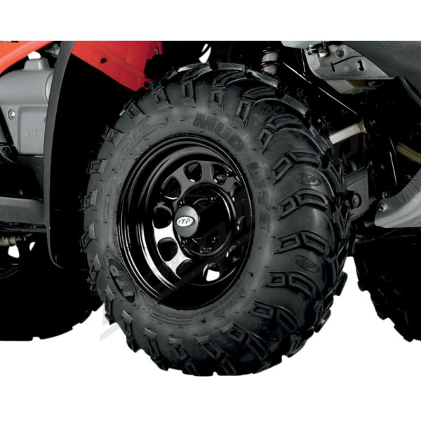 ITP Delta Steel Wheel R12x7 4/110 4+3 (+14.7mm) Black