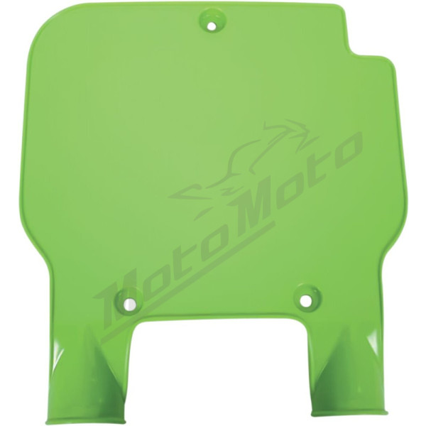 UFO Replacement Front Number Plate Kawasaki KX 125-500cc 89-95