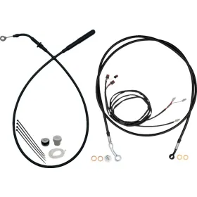 FAT BAGGERS INC. EZ Install Kit Black for handlebars 28-30.5cm high Harley Davidson FLH / FLHTK / FLHX 1750-1923cc 19-24