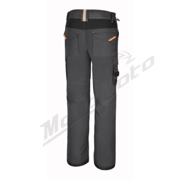 BETA 7818G Work Trousers with Multiple Pockets in Stretch Fabric - Gray