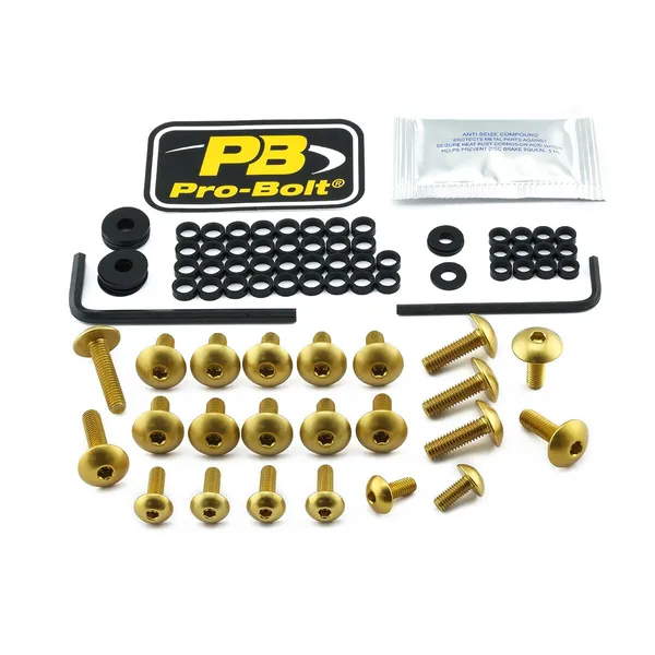 PRO BOLT Aluminium Fairing Bolt Kit for Yamaha MT-09 900cc 14-16