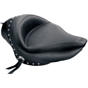 MUSTANG Wide Vintage Solo Seat Harley Davidson XL 883–1200cc 04–22