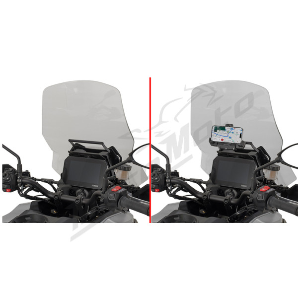 GIVI Telefono / GPS laikiklio strypas Yamaha Tracer-09 900 2025