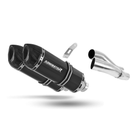 Kawasaki Z1000SX 2010-2013 Exhaust Silencer Muffler HP1 BLACK + dB killer