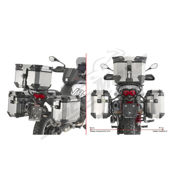 KAPPA Monokey Cam-Side Side Case Holder Moto Guzzi 853 TT 24-25