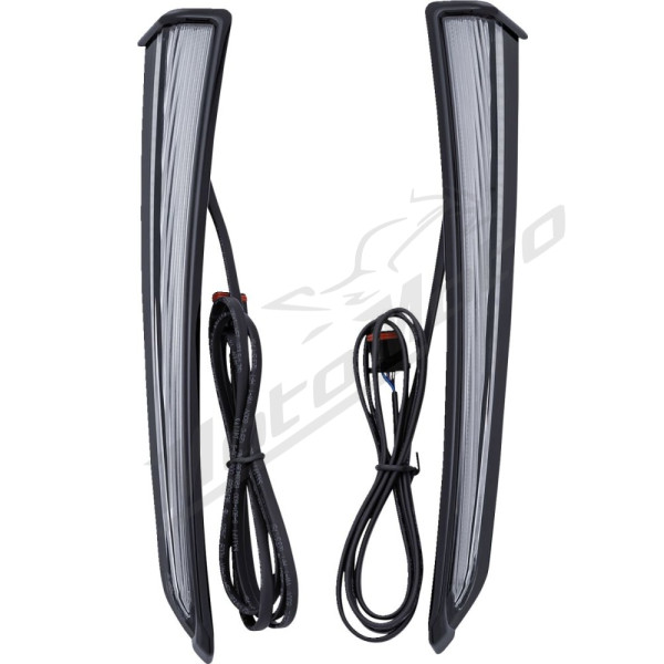 CIRO Fang® Lower Fairing Lights HARLEY DAVIDSON FLHT / FLHTCU / FLHTCUTG / FLHTK / FLHTKSE / FLHX 1690-1923 14-24