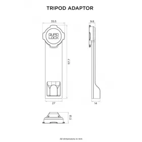Quad Lock Tripod Adaptor