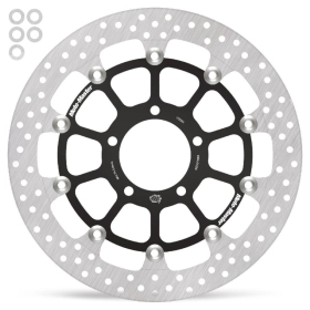 MOTO-MASTER Halo Racing  Front Floating Brake Disc Kawasaki ZX-10R 1000 17-25