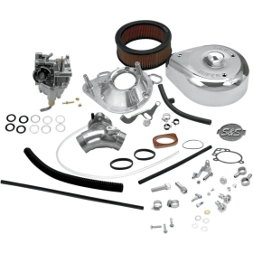 S&S CYCLE Super E Carburetor Kit with Manifold Harley Davidson FLHR / FLHRCI / FLHRI 1340cc 93-99