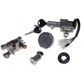Ignition switch + fuel tank cap + trunk lock KYMCO AGILITY/ JONWAY AGILITY 50-150 05-17